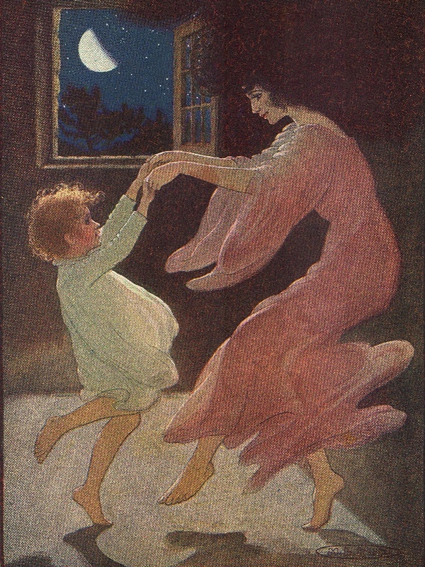north wind, who was dancing with him, round and round the long bare room